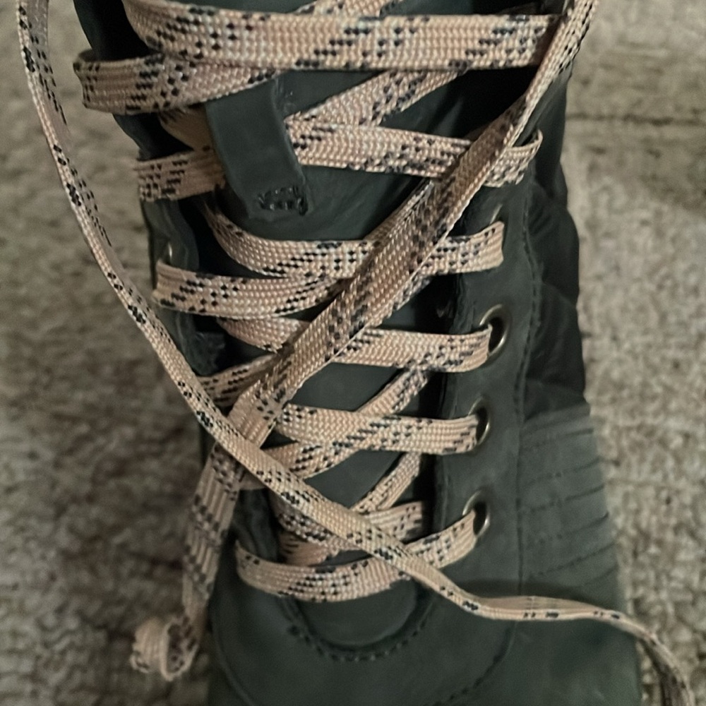 Sorel ‘Lexie’ Wedge Slate-Green Boots 9.5 - Picture 11 of 12